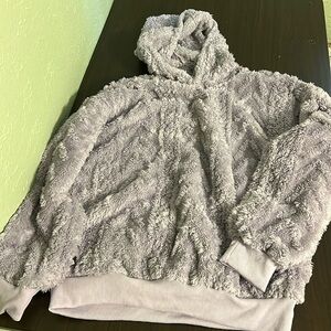 Small purple hoodie